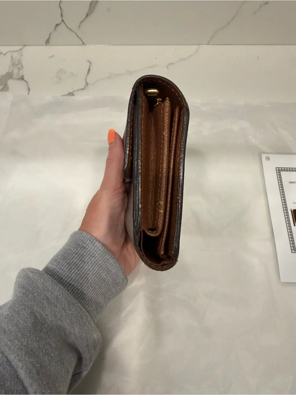 Louis Vuitton Monogram International Long Wallet